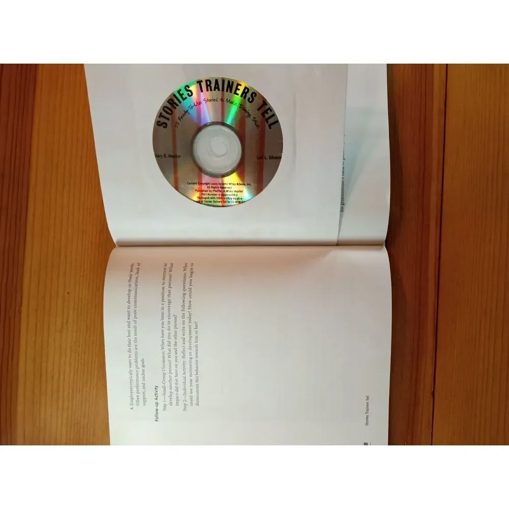 Stories Trainers Tell : 55 Ready-to-Use Stories to Make Training Stick & CD‎
